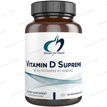 Vitamin D Supreme w Vit K1, K2 60 vcaps