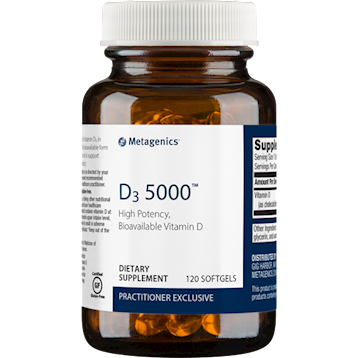 D3 5000 IU 120 softgels