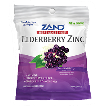 Elderberry Zinc Herbalozenge 15 lozenges